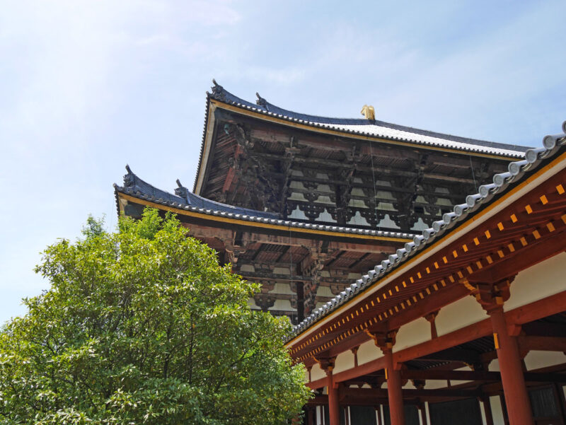 東回廊からの大仏殿