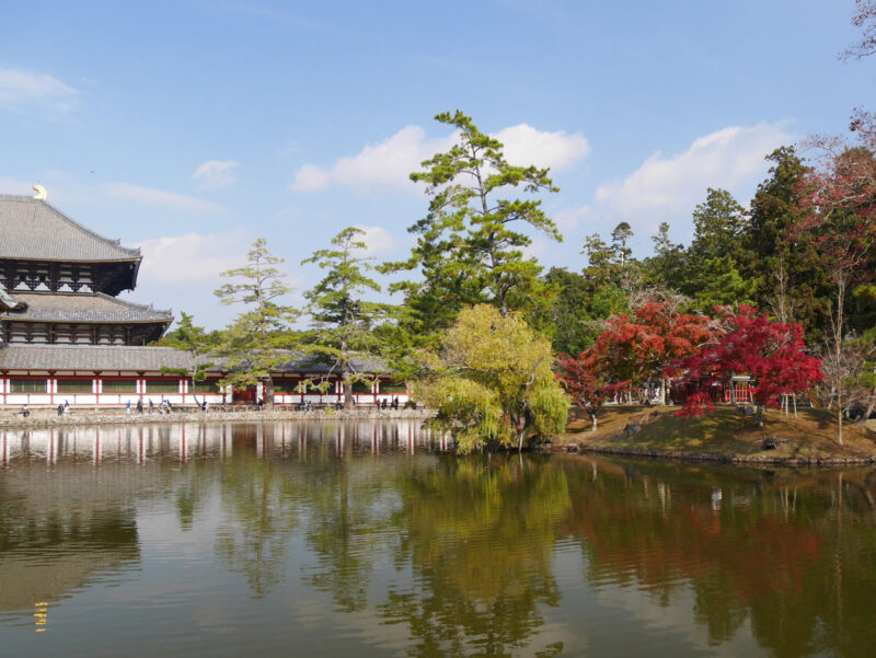 厳島神社のある鏡池
