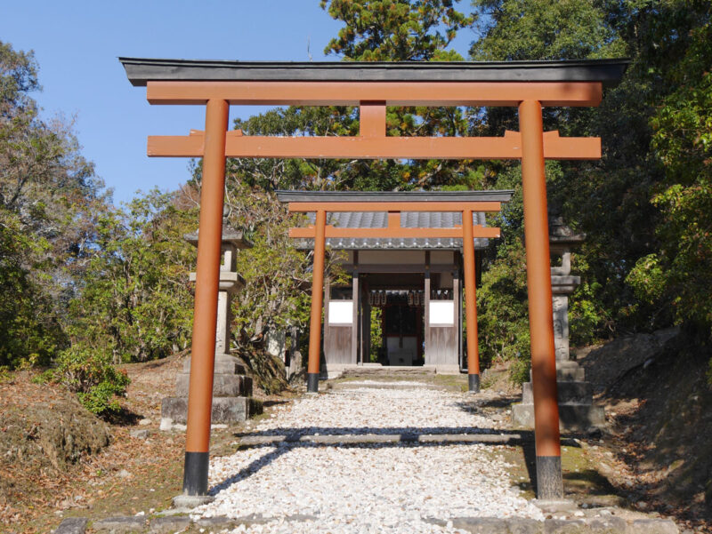 辛国神社鳥居